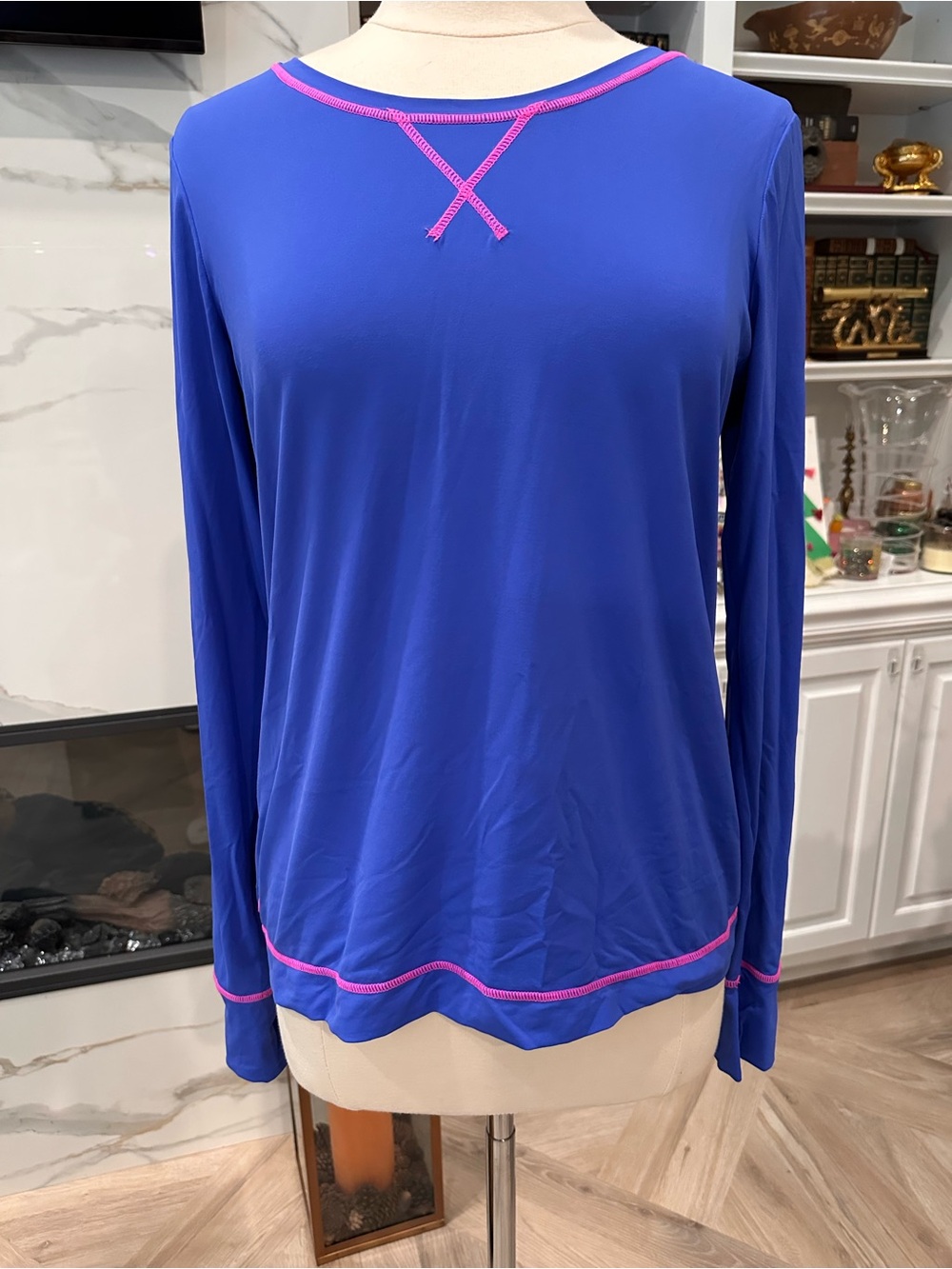 Lilly Pulitzer Luxletic Long Sleeve with zip pockets